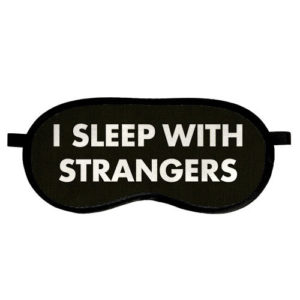 Фото Маска для сну I sleep with strangers. www.made-art.com.ua