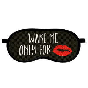 Фото Маска для сну Wake me only for kiss. www.made-art.com.ua