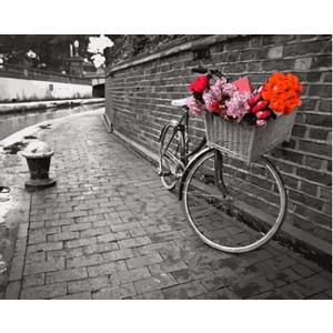 Фото Велосипед з квітковим кошиком VP695. www.made-art.com.ua