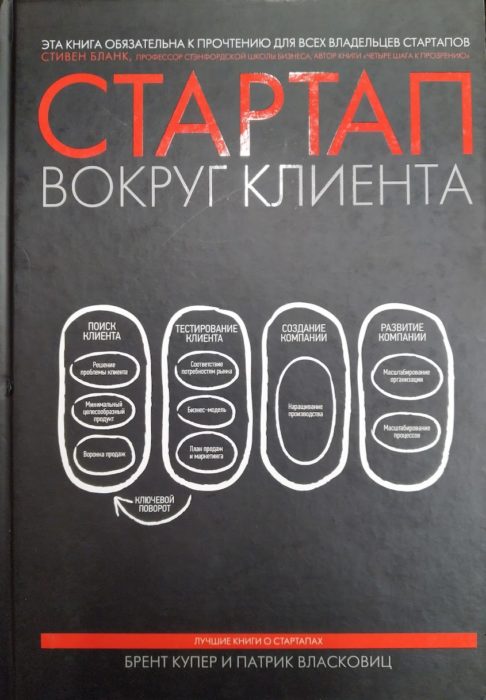 Фото книги, купить книгу, Стартап вокруг клиента. Как построить бизнес правильно с самого начала. www.made-art.com.ua
