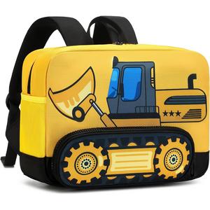Фото 3D-рюкзак для дошкільняти Екскаватор на 10 літрів. www.made-art.com.ua