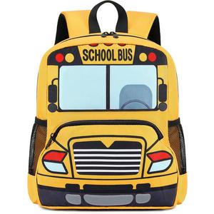 Фото 3D-рюкзак для дітей Шкільний автобус Класичний на 9 літрів. www.made-art.com.ua