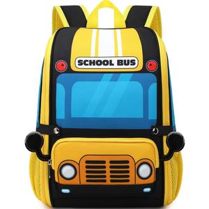 Фото 3D-рюкзак для дошкільняти Шкільний автобус Жовтий на 11 літрів. www.made-art.com.ua